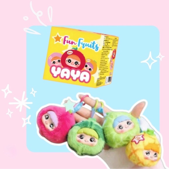 YAYA- Fun Fruit Plush Pendant Series- BLIND BOX- New In Factory Sealed box - Picture 6 of 7